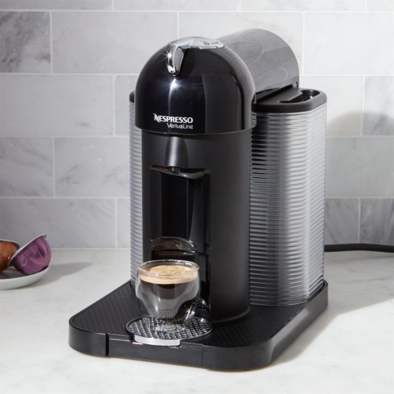 Nespresso ® VertuoLine Black CoffeeEspresso Maker Crate and Barrel