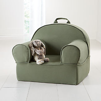 Large Dark Green Nod Chair