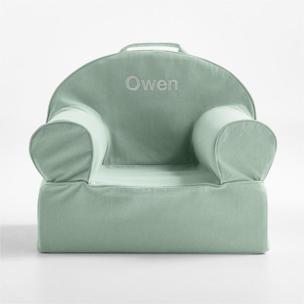 Small Volta Teal Kids Lounge Nod Chair