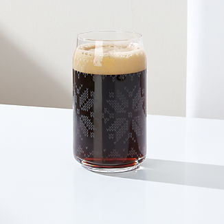 Nordic Knit Can Glass