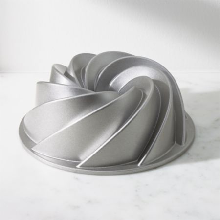 Nordic Ware Silver Heritage Bundt Pan Crate And Barrel