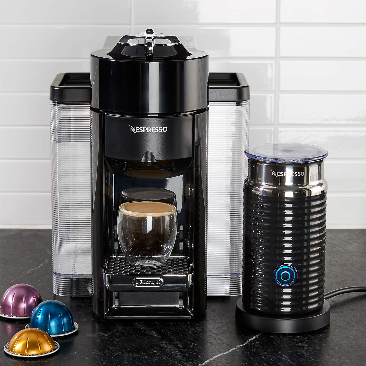 Nespresso by De'Longhi VertuoLine Evoluo Deluxe Bundle + Reviews