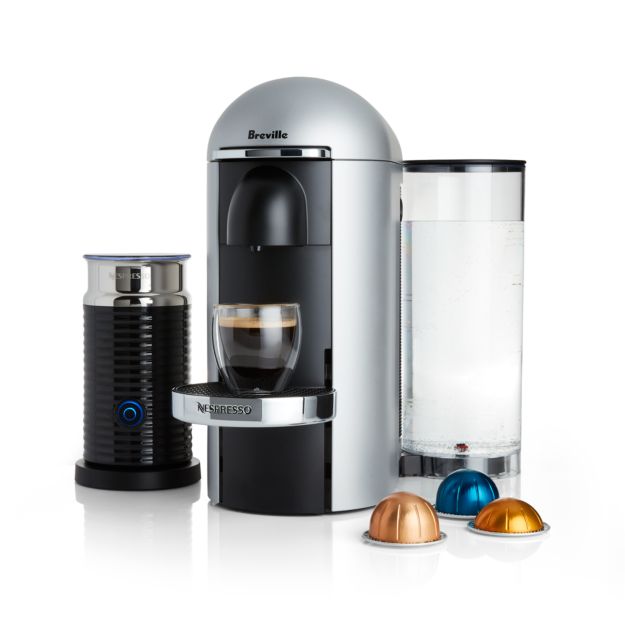 Nespresso by Breville Vertuo Deluxe Plus Silver Coffee