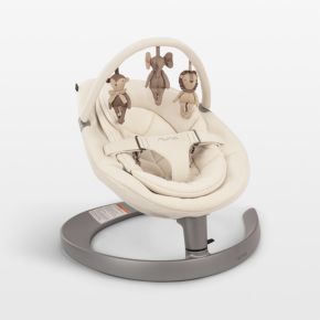 Image of Nuna ® LEAF ™ Grow Cloud Light Cream Baby Activity Chair