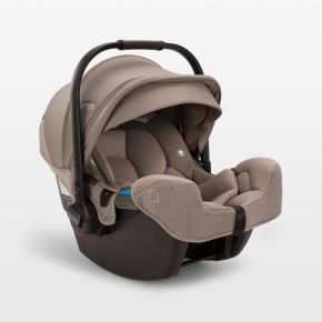 Image of Nuna ® PIPA ™ rx Cedar Brown Reclining Infant Car Seat + PIPA RELX ™ Base