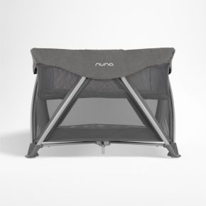 Image of Nuna ® SENA aire ® Grey Playard, Travel Crib & Changing Table