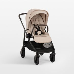 Image of Nuna ® SWIV ™ Biscotti Brown Lightweight Baby Stroller
