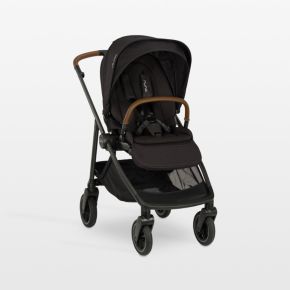 Image of Nuna ® SWIV ™ Caviar Black Lightweight Baby Stroller