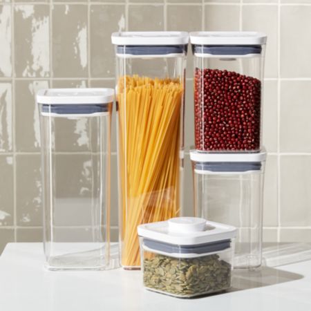 Oxo 5 Piece Pop Container Set Crate And Barrel