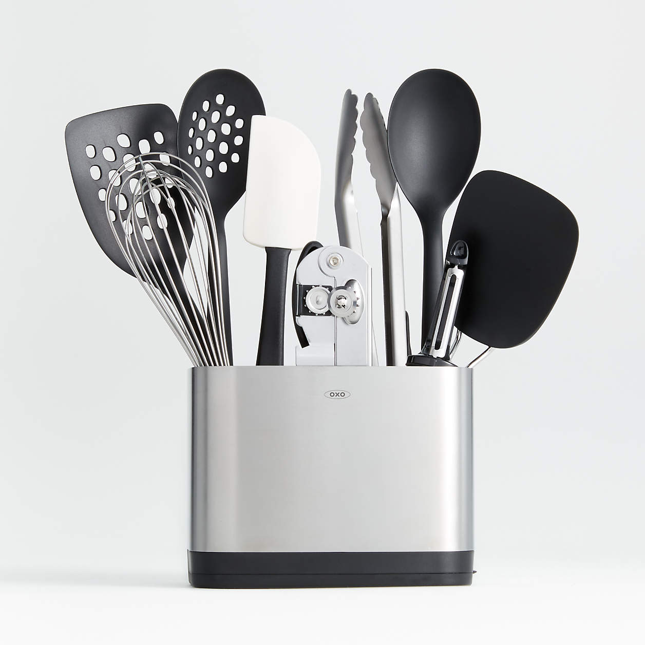 oxo steel 9 piece utensil set