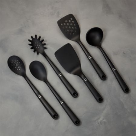 Oxo Nylon Utensils 4 Piece Set Reviews Crate And Barrel