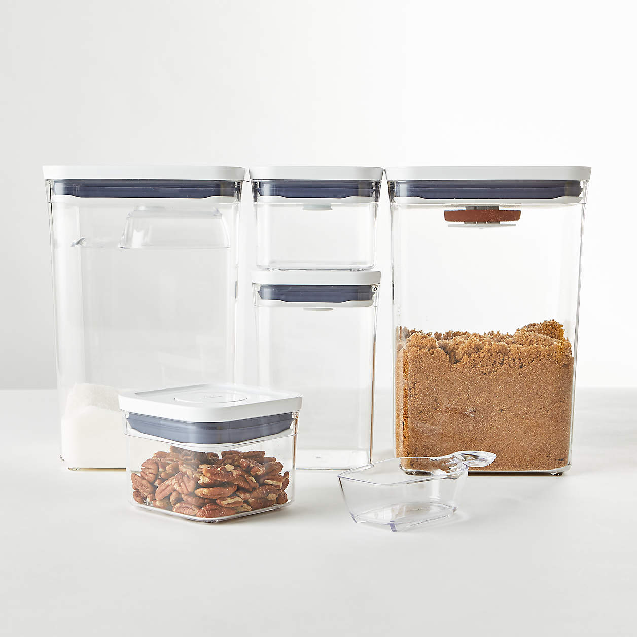 OXO POP 8Piece Baking Container Set + Reviews Crate and Barrel Canada