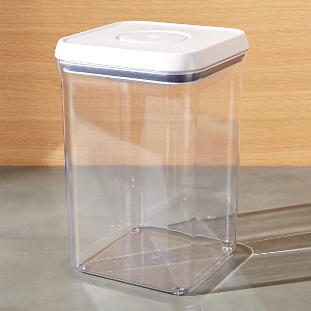 Oxo ® Pop Square 4qt Container with Lid | Crate and Barrel
