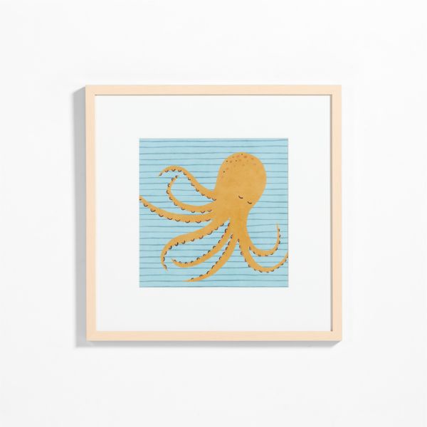 Octopus Framed Wall Art Print