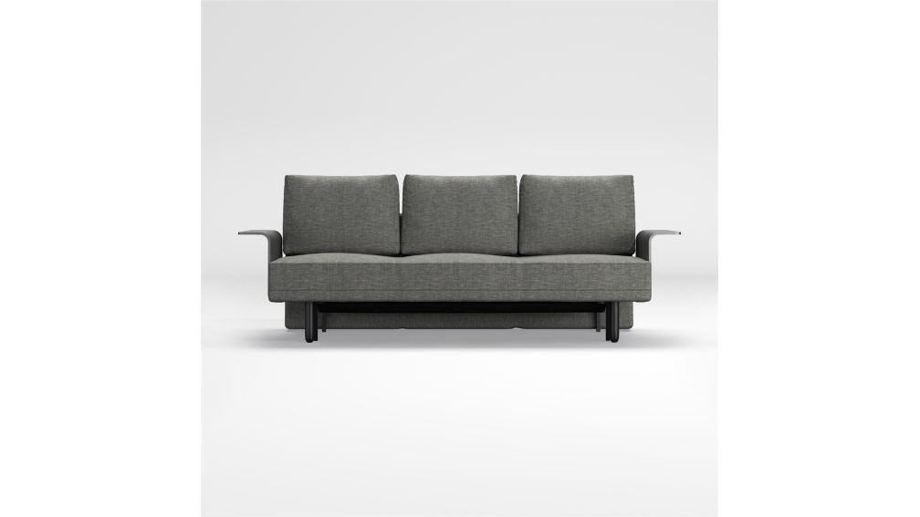 Olcott Small Space Futon Sleeper Sofa with Arms Crate and Barrel