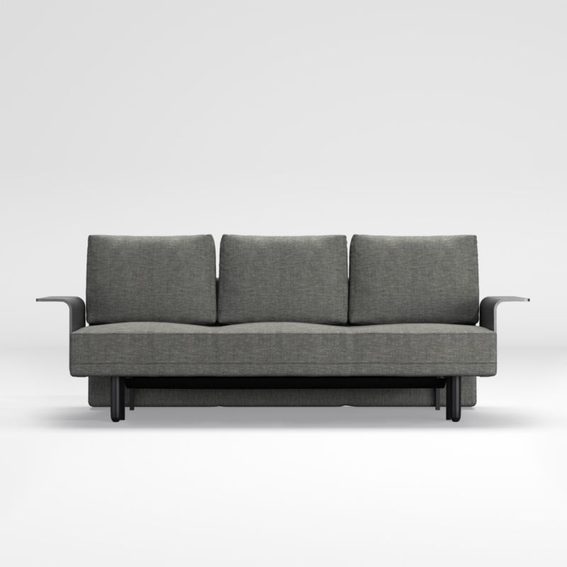 Olcott Small Space Futon Sleeper Sofa with Arms Crate and Barrel