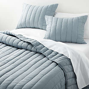 grey quilts and coverlets