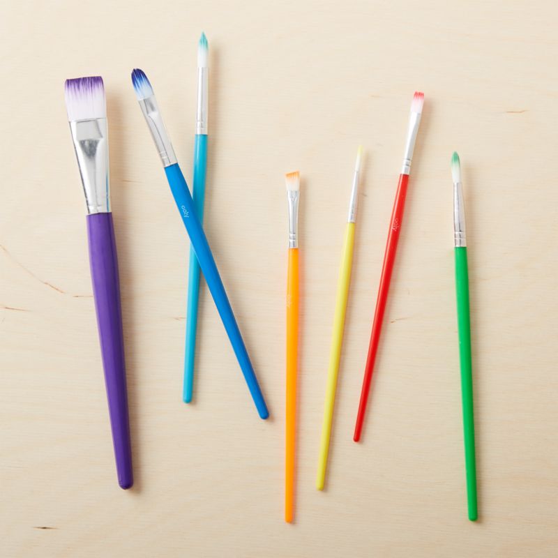 kids paint brush set