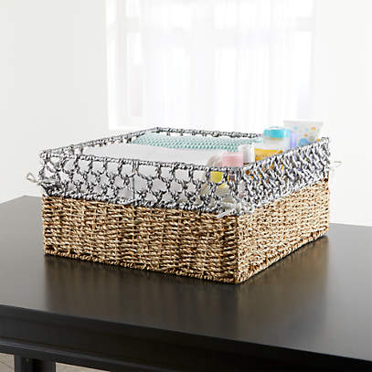 changing table storage basket