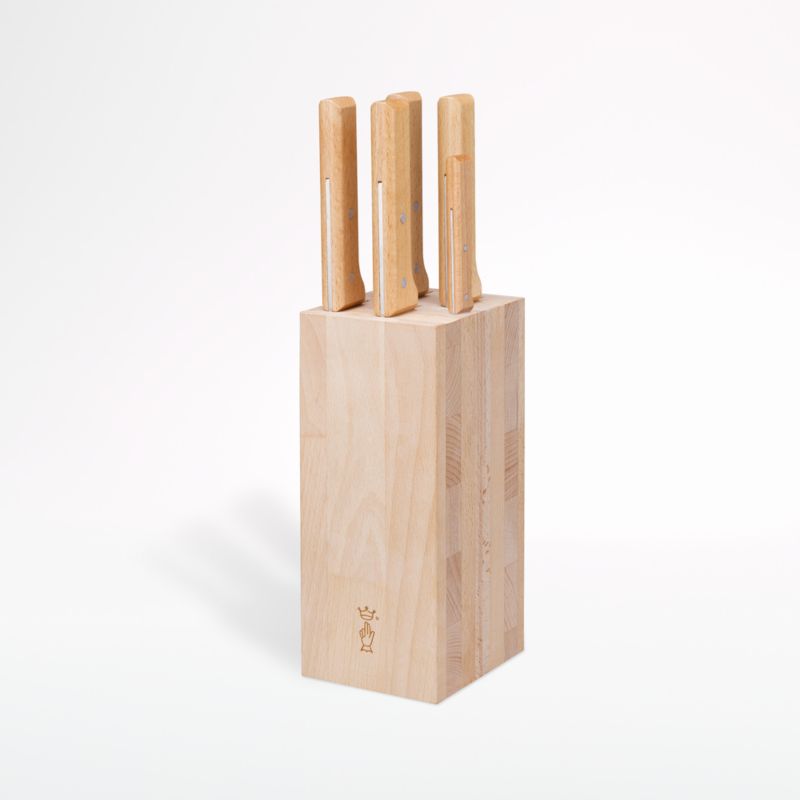 Opinel Parallel 5-Piece Knife Block Set