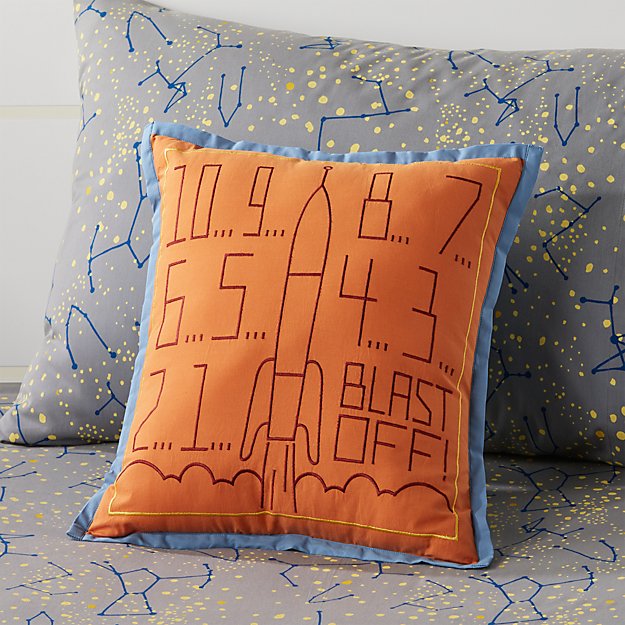 Kids Blue Solar System Bedding Crate And Barrel