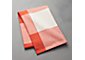 Orange Check Dish Towel