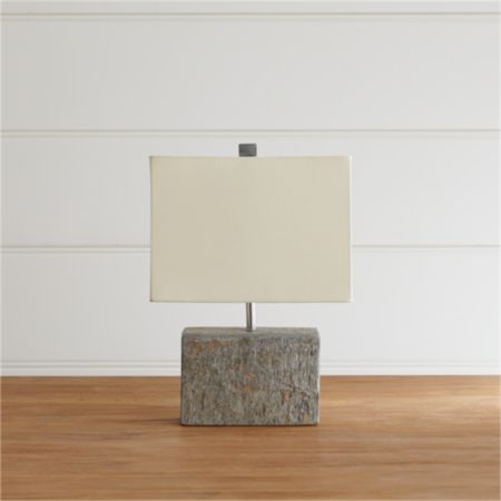 Orda Slate Table Lamp Reviews Crate And Barrel