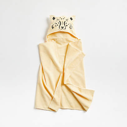 organic hooded towel