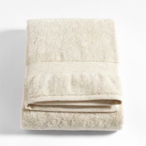 Image of Organic Turkish Cotton Natural Beige Fleck Bath Sheet