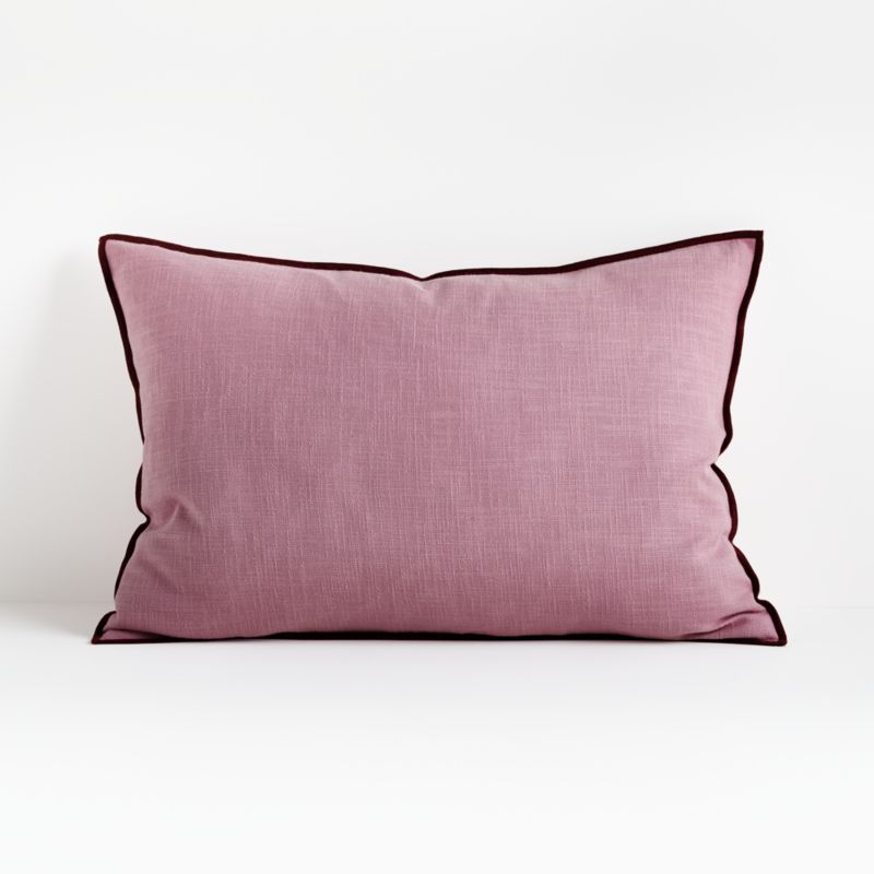 lilac pillow