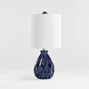 blue side lamps