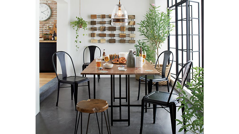 Origami Drop Leaf Rectangular Dining Table