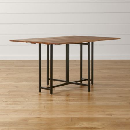 Origami Drop Leaf Rectangular Dining Table