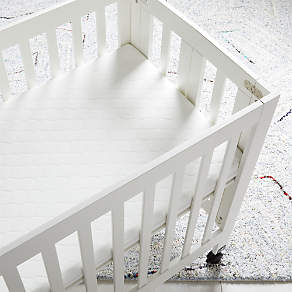 babyletto mini crib lagoon
