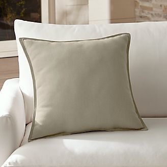 Sunbrella ® Stone 20" Sq. Outdoor Pillow