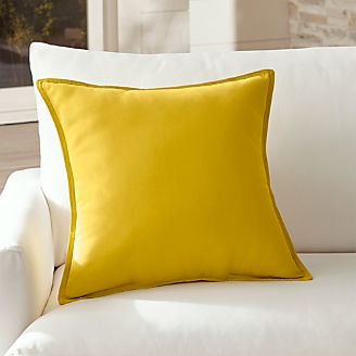 Sunbrella ® Sulfur 20" Sq. Outdoor Pillow