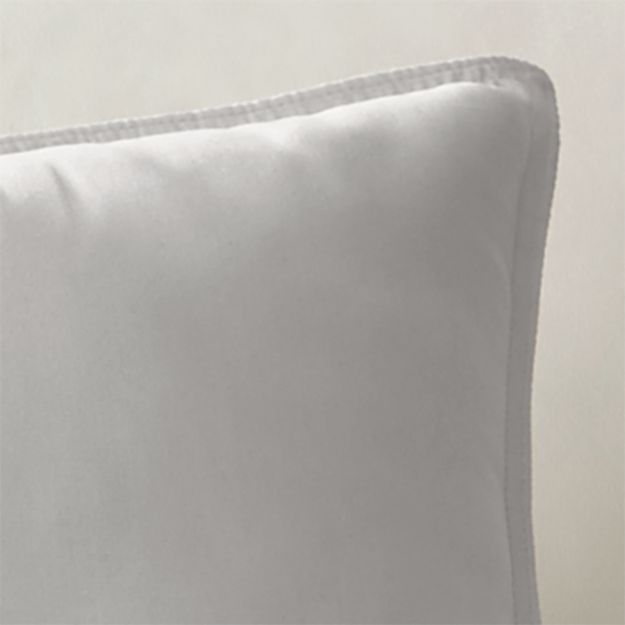 Sunbrella White Outdoor Pillow in Outdoor Pillows + Reviews Crate and