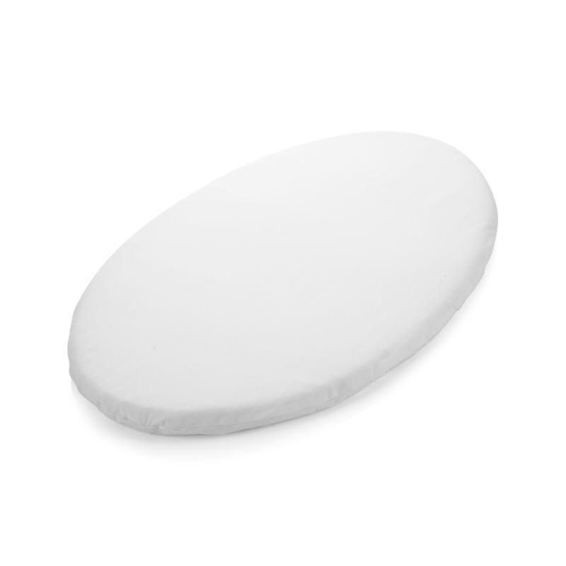 bassinet mattress pad oval