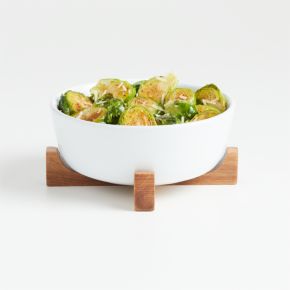 Oven to Table Serving Bowl with Trivet