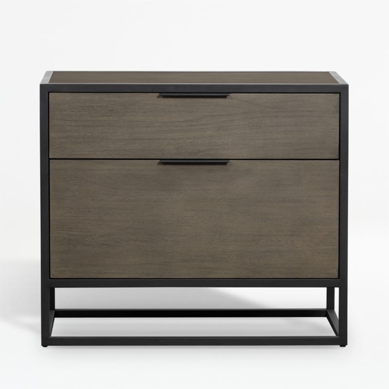 Oxford Shale Lateral File Cabinet Crate And Barrel