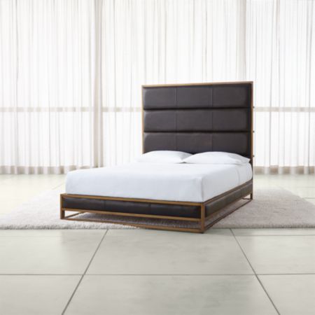 Oxford Leather Bed