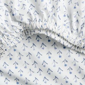 Image of Painted Pasture 100% Organic Cotton Baby Crib Fitted Sheet