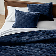 Blue Comforters Crate And Barrel