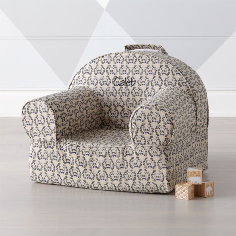 Small Panda Nod Chair + Reviews Crate and Barrel