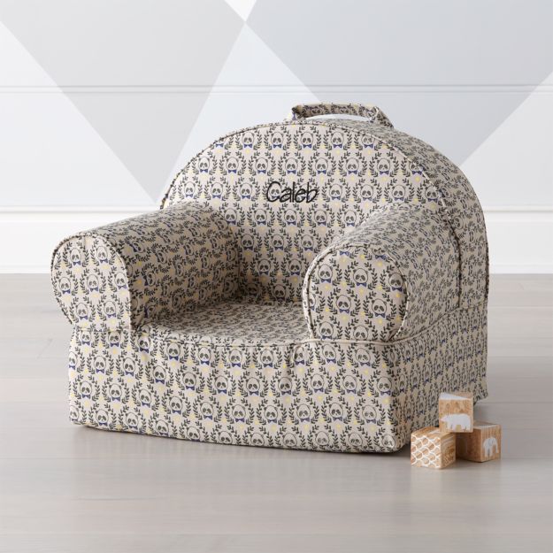Small Panda Nod Chair + Reviews Crate and Barrel