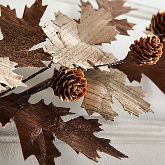 Paper Oak Leaf Garland