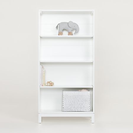 Parke White Bookcase Crate And Barrel