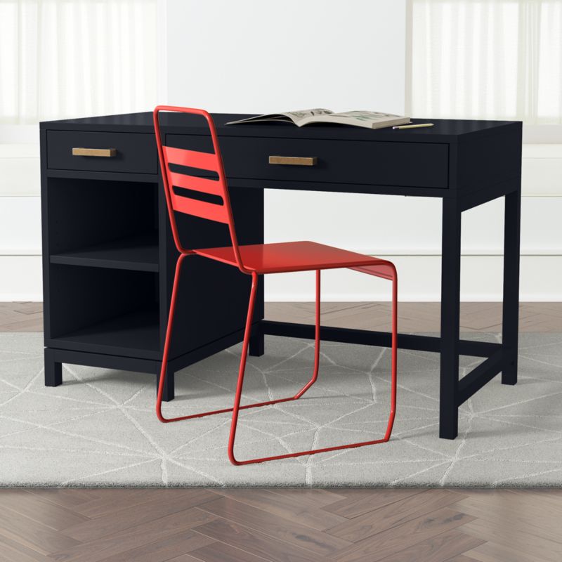 Kids Parke Charcoal Desk Reviews Crate And Barrel