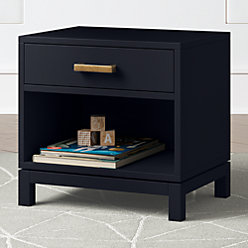 Parke Navy Blue Bookcase Crate And Barrel