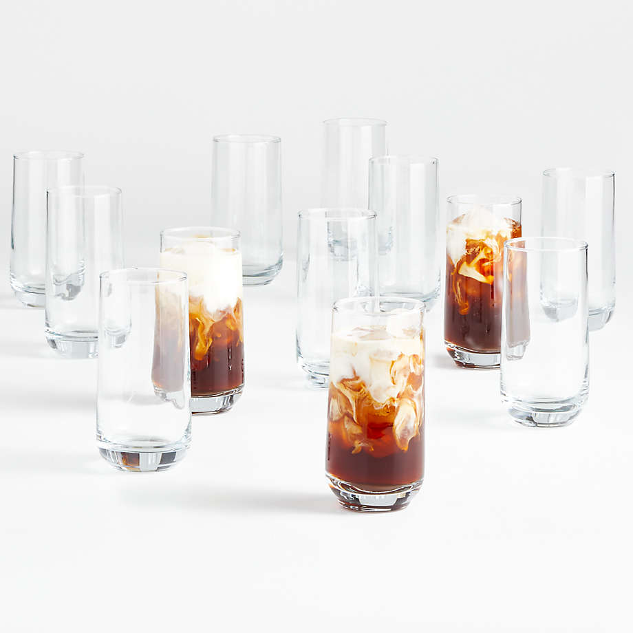 Party of 12 Highball Glasses + Reviews Crate and Barrel